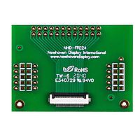 Newhaven Display NHD-FFC24 Breakout Boards 24 Pin 5mm Pitch Connector Breakout Board