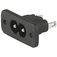Schurter 6160.0005 Inlets 2571 APPLIANCE INLET 2.5A 70C