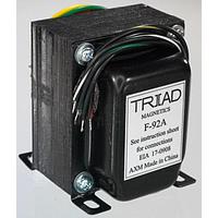 Triad Magnetics F-92A Control Transformers POWER XFMR 7.0V-40.0Vcta.1.0A  115V ENCLOSED CHASSIS MOUNT w/LEADS
