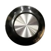 Davies Molding 1940BE Cylindrical Knob with Skirt 2 1/32"D X 15/16"H