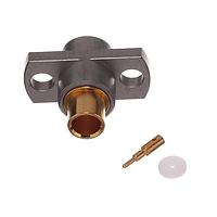 Radiall R222252001W Connectors SMP / 2 HOLE FLANGE MALE JACK FULL DETENT SOLDER TYPE CABLE .085