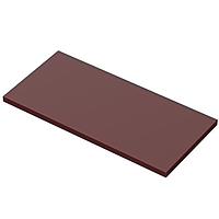 BOPLA 37000800 Panel, Front PANEL, FRONT, UNINORM, RED, 89.5 X 42.5 X 3MM, TRANSLUCENT