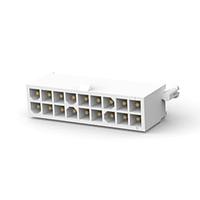 AMP Connectors - TE Connectivity 794076-2 Headers 18P MINI UMNL HDR W/O DH AU