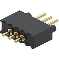 Mill-Max 854-22-003-10-001101 Spring-Loaded 3P 1R THRU-HOLE .350 HEIGHT CONN