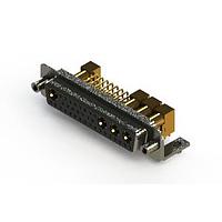 EDAC 630-36W4240-5T5 Mixed Contact D-Sub Connectors Right-angle Power Combo D-Sub Connector