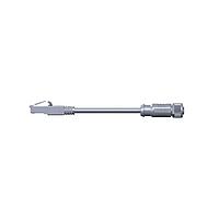 Amphenol LTW MSDS04FL-SPBML-SE004 Sensor Cables / Actuator Cables M12 Circular Metric Connector, D Code, Metal, 4A, 04 pins, Female Connector, Female Contact, M12 Straight-to-RJ Straight, Screw Thread, Overmolded Double Ended, Length 4000mm, IP68 / IP69K