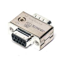Amphenol Commercial Products FCC17E09AD4D0 D-Sub Adapters & Gender Changers 9P Pin/Skt Adapter 4-40 UNC 50 pF