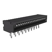 Amphenol FCI HLW19R-2C7LF Board Mount 1.00mm Flex Connectors, HLW-R series, 19 Position, Side Entry Non-ZIF Connector, 1mm (0.039inch) Pitch, Kinked Terminal