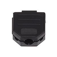 AMP Connectors - TE Connectivity 5-885000-1 Two Piece Backshell 9P D-SUB COVER #4-40 UNC JACKSCREW