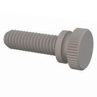 Essentra Components 0931218100T Knurled Screw Knurled Thumb Screw, 5/16-18 Thread, 1 Lg