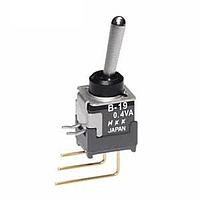 NKK Switches B19AV Toggle Switches SPDT .394 BAT VERTICAL