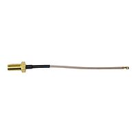 RF Solutions CBA-UFLSMA-1 RF Cable Assemblies Cable Assy UFL to SMA Bulkhead