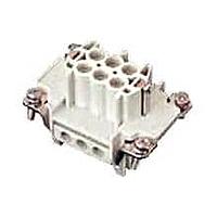 Molex / GWconnect 93601-0210 Heavy Duty Power Connectors S-EST Insert 6p F SRW TERM7306.6003.6