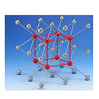 PHYWE 40015-00 Crystal-Lattice Model Cesium Chloride (1 : 250 million)