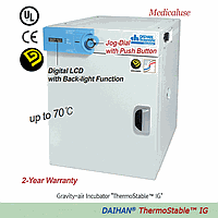 DaiHan DH.WIG04155 Incubator Gravity/Natural-Flow type, 155lit. IG-155, 120V