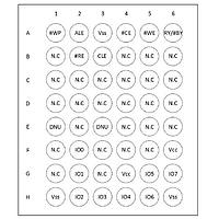 Winbond W29N01HWDINF NAND Flash 1G-bit NAND flash, 1.8V, 4-bit ECC x16