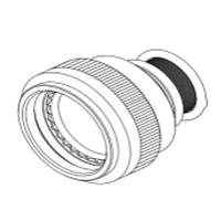 AMP Connectors - TE Connectivity TXR40AC00-2416AI Tinel Lock Adapter ADPTR RING SZ24 Ni STR TINEL-LOCK