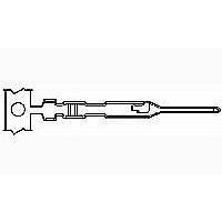 AMP Connectors - TE Connectivity 1-104505-2 (Mouser Reel) Contacts PIN CRIMP 26-22 AU Reel of 1000