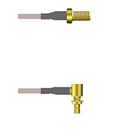 Amphenol Custom Cable Q-2V03H0005011i RF Cable Assemblies SMA-SJ/SMB-RJB G316 11I