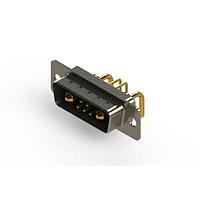 EDAC 629-7W2-240-1T1 Mixed Contact D-Sub Connectors Right-angle Power Combo D-Sub Connector