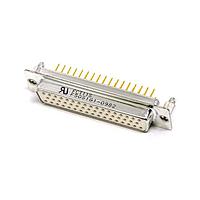 Molex / FCT 173109-0145 Receptacle FCT DSUB STR PC RCPT 50 PN W/SNAPIN