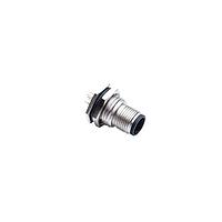 Amphenol LTW M12A-04PMMP-SF8002 Sensor Cables / Actuator Cables M12 Circular Metric Connector, A Code, Metal, 4A, 04 pins, Male Connector, Male Contact, Hexagonal, M16*1.5, Screw Thread, PCB 180 , Receptacle, Front Fastened, Panel Thickness 4.5, IP68 / IP69K