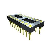 Samtec ICA-324-ZWGG-2 Socket Strip .100" Screw Machine DIP Socket