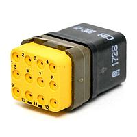 DEUTSCH - TE Connectivity DMC-MD42B23-01 Rectangular MIL Spec Connectors DMC-M 2MOD RECP SHLD BLK NI