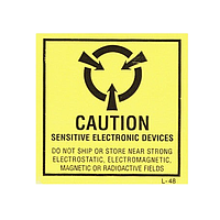 Statico SL047 ESD Labels (2"x2"; 500/roll)