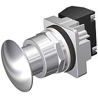 SIEMENS 52PM9ACA Pushbutton PTR,CHROME,MTD,FV 120V LED,FULL AMB,1NO