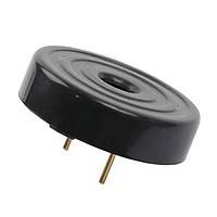 Same Sky (formerly CUI Devices) CPE-122 Piezoelectric buzzer, 24 mm round, 6.7 mm deep, P, 6 kHz, 30 V, through hole, no driving circuit