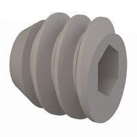 Essentra Components 010632T012 Set Screw Set Screw, Socket Head, #6-32 Thread, 1/8 Lg