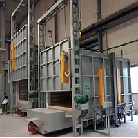 Wondery RT2-135-12 Electrical Bogie Hearth Furnace , Car Bottom Furnace (135kW; 1200℃)