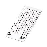 PHOENIX CONTACT 0804073:0001 Marker Cards, Labeled SK 3,5/2,8 FORTL.ZAHLEN 1-10