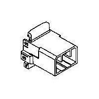 AMP Connectors - TE Connectivity 174934-5 Housings 070 MLC W-W CAP HSG 14P BLUE