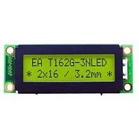 DISPLAY VISIONS EA T162G-3NLED Micro Display 2x16, 3.2mm, yellow/green LED B./L.