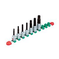 KTC TBT407TH T-type tamper-proof Torx bit socket set (1/2", 7pcs)
