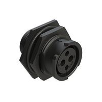 Amphenol SINE Systems FLS714N2S03 Connectors 4 (2+2) POSITION JAM NUT RECEP