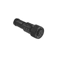 Amphenol LTW MSAP-08BFFM-SL8D02 Sensor Cables / Actuator Cables M12 Circular Metric Connector, A Code, Plastic, 2A, 08 pins, Female Connector, Female Contact, Straight, Screw Thread, Overmolded, Length 2000mm, IP68 / IP69K