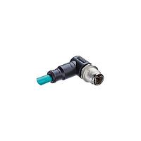 Amphenol LTW MSXS-08BMMM-SR7X01 Sensor Cables / Actuator Cables M Series Sensor Connector, M12, X Code, PROFINET, Ethernet EtherCAT, Metal, 0.5A, 08 pins, Male Connector, Male Contact, Right Angle, Screw Thread, Overmolded, Length 1000mm, IP67