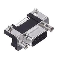 Amphenol Commercial Products L17SM209SB61T Receptacle 9P SMT Socket Front Screwlock 4-40