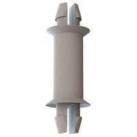 Essentra Components 27DMSP00375 PCB Support, Two Prong PCB Support, Locking, .125/.125 Hole, .375 Spacer