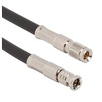 Amphenol RF 095-850-156-018 RF Cable Assemblies HD-BNC SR PL-1.0/2.3 SR PL 1505A 18 IN