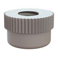 Essentra Components 0831218TNA Thumb Nut Thumb Nut, Knurled, 5/16-18 Thread, .385 Height