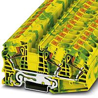PHOENIX CONTACT 3208786 Ground Modular Terminal Block PT 16-TWIN N-PE