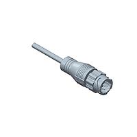 Amphenol LTW GBD-08BMMM-TL7A01 Sensor Cables / Actuator Cables Ceres, Others (GBD), Plastic, 10A+5A, 08 pins, Male Connector, Male Contact, Straight, 3 Points Lock, Overmolded, Length 1000mm, IP67