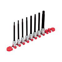 KTC TBT3L08T sq. T-Type Long Torx Bit Socket (3/8", 8pcs)