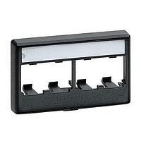 Panduit CFFPL4IG Furniture Faceplate Extender Furn FPlate 4 Port Internation