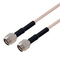 Fairviewmicrowave FMC0202315 SMA Male (Plug) to SMA Male (Plug) Cable (RG-316 Coax, 3 GHz, 1.35 VSWR)