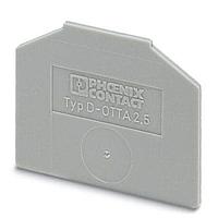 PHOENIX CONTACT 0790459 End Cover D-OTTA 6-T